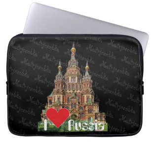 Russland Babuschka Gerätehülle 10" - 15" Laptopschutzhülle