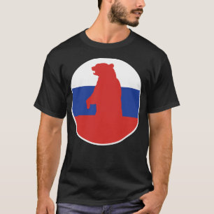 Russland Bekleidung russische Flagge T-Shirt