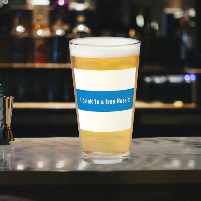 Russland - Demokratisches Englisch - Weiße Flagge Glas (Von Creator hochgeladen)