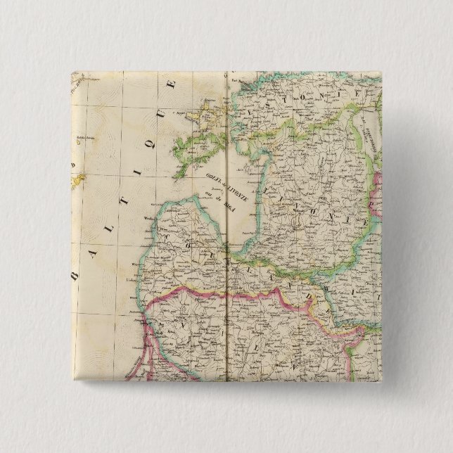 Russland, Europa 9 Button (Vorderseite)