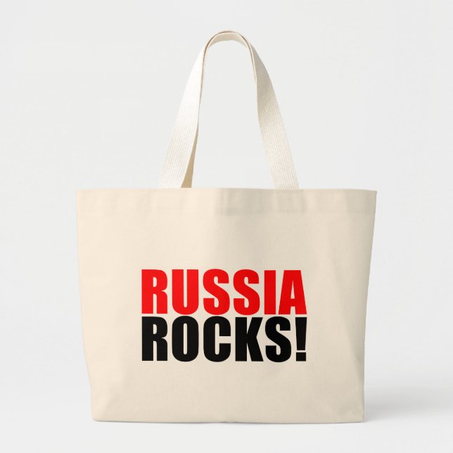 RUSSLAND-FELSEN JUMBO STOFFBEUTEL (Vorne)