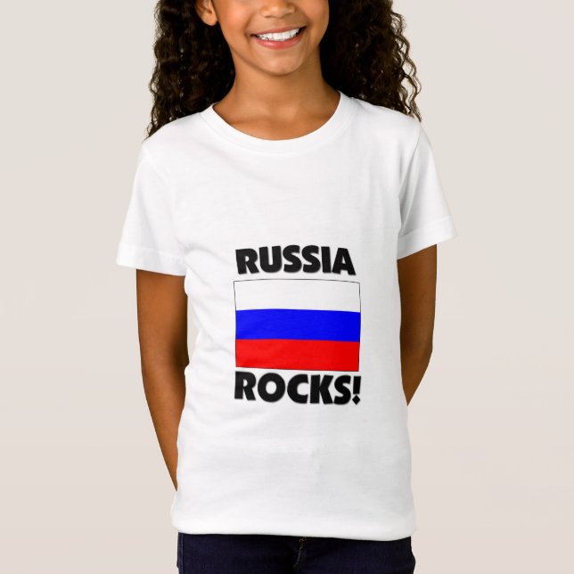 Russland-Felsen T-Shirt (Vorderseite)