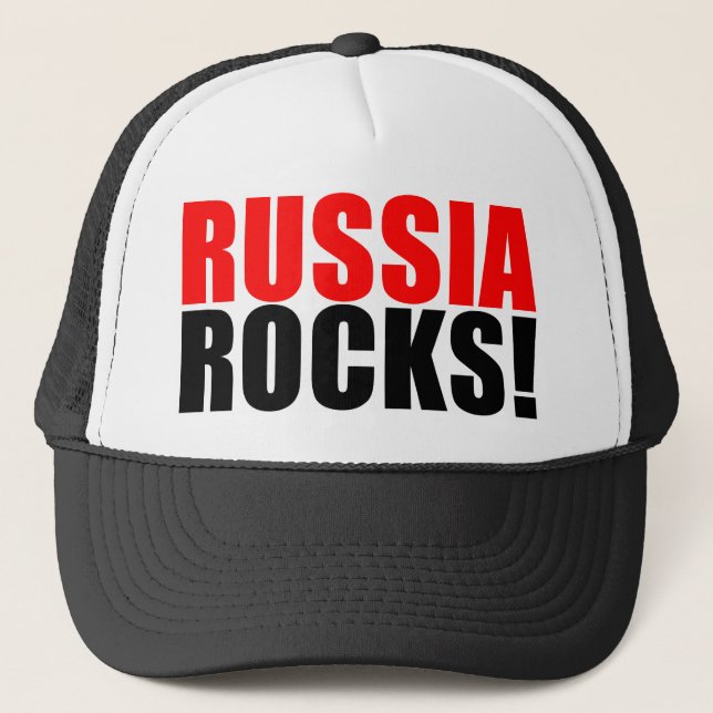 RUSSLAND-FELSEN TRUCKERKAPPE (Vorderseite)