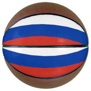 Russland-Flagge Basketball