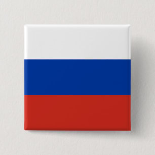 Russland-Flagge Button