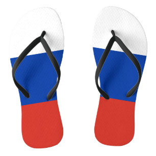 Russland-Flagge Flip Flops