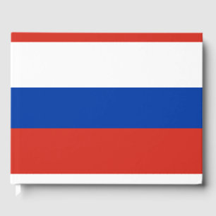 Russland-Flagge Gästebuch