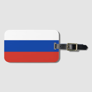Russland-Flagge Gepäckanhänger