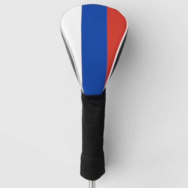 Russland-Flagge Golf Headcover (Vorderseite)