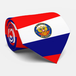 Russland-Flagge-Hals-Binde, stilvolle russische Fl Krawatte