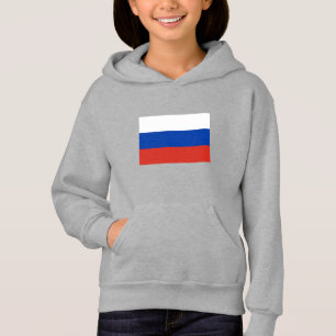 Russland-Flagge Hoodie