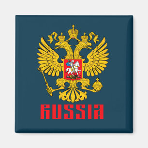 Russland Flagge Kaiseradler Russisch-Orthodoxe Magnet