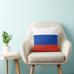 Russland-Flagge Kissen