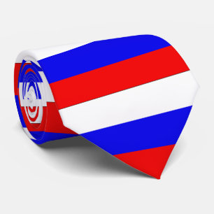 Russland-Flagge Krawatte