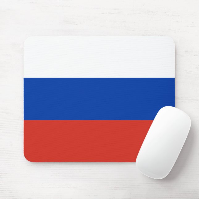 Russland-Flagge Mousepad (Mit Mouse)