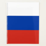 Russland-Flagge Planer<br><div class="desc">Russland Flaggenplaner. Sie können Ihren eigenen Text oder Ihre eigene Grafik hinzufügen,  indem Sie auf "Weiter anpassen" klicken</div>