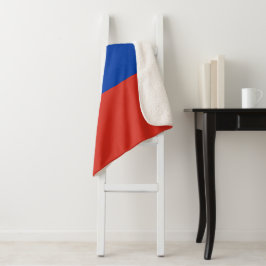 Russland-Flagge Sherpadecke