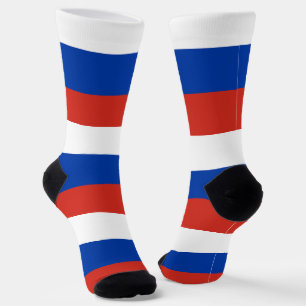 Russland-Flagge Socken