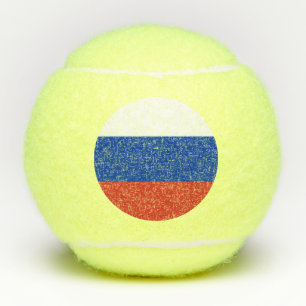 Russland-Flagge Tennisbälle