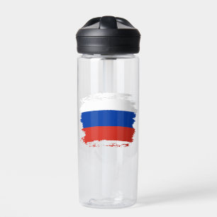 Russland-Flagge Trinkflasche