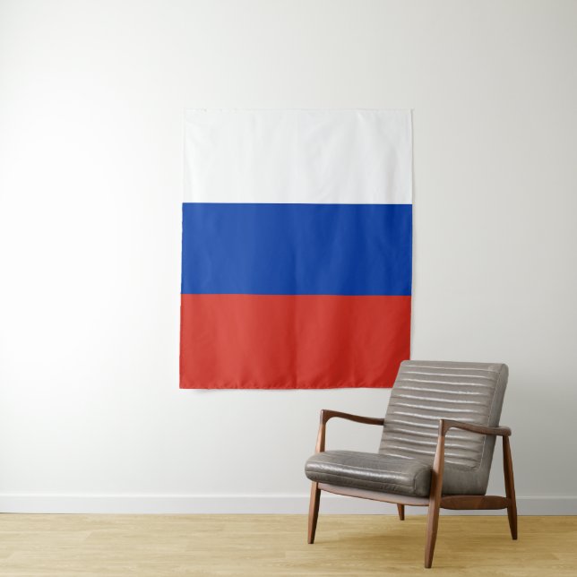 Russland-Flagge Wandteppich (Beispiel)