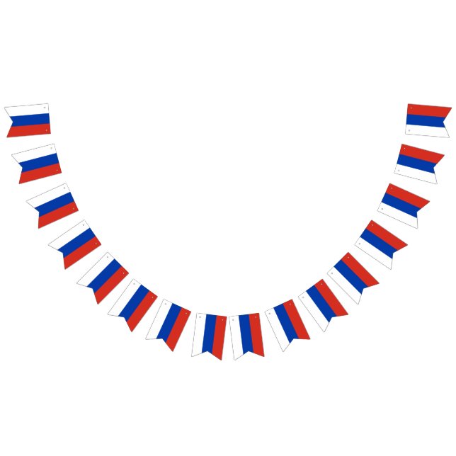 Russland-Flagge Wimpelkette (Alle)