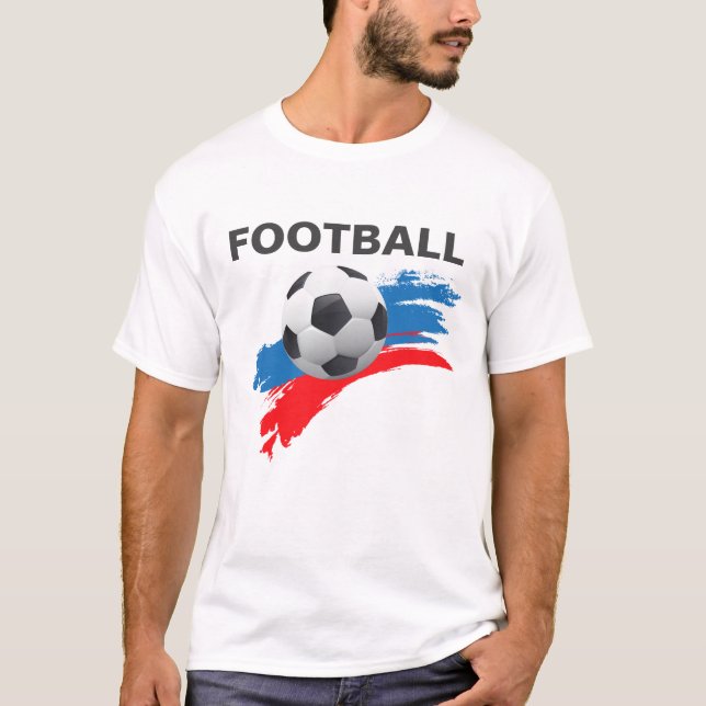 Russland Football Mens T - Shirt (Vorderseite)