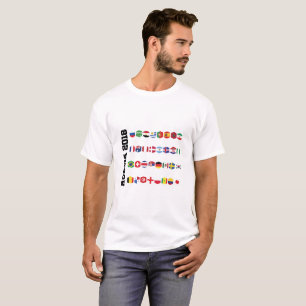Russland-Fußball-Weltfußball-aller Cup 2018 Team T-Shirt