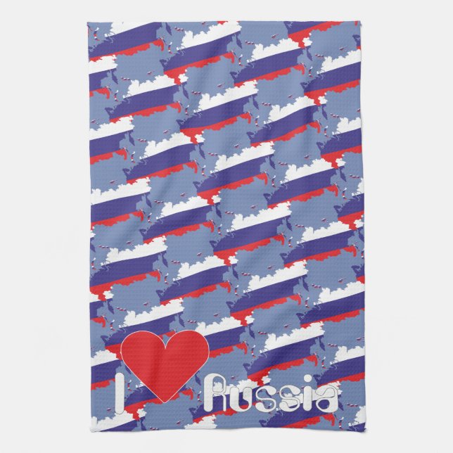 Russland Geschirrtücher (Vertikal)