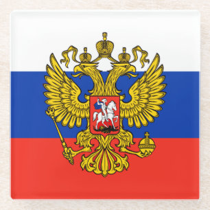 Russland Glasuntersetzer