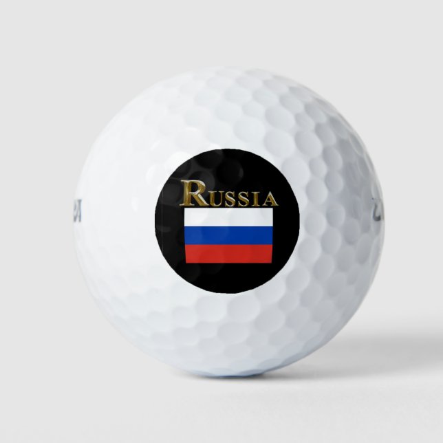 RUSSLAND GOLFBALL (Vorderseite)
