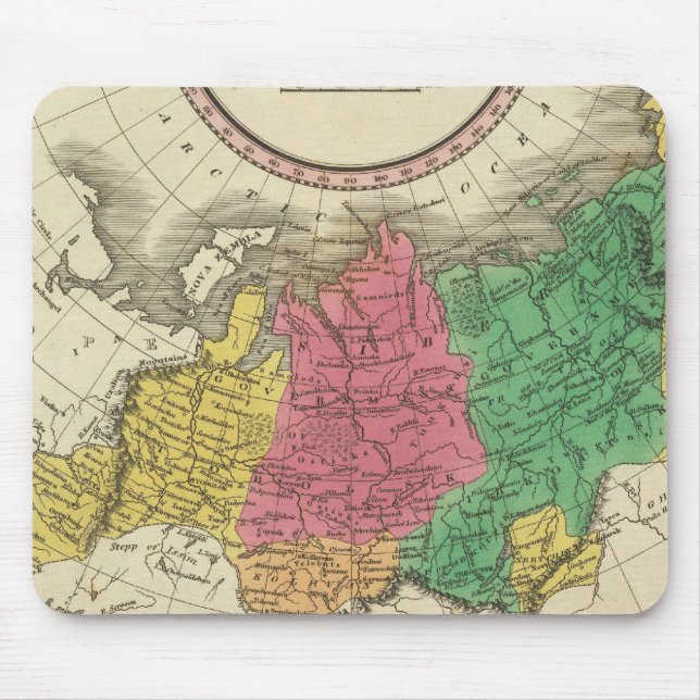 Russland in Asien 2 Mousepad (Vorne)