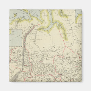 Russland in Asien Magnet
