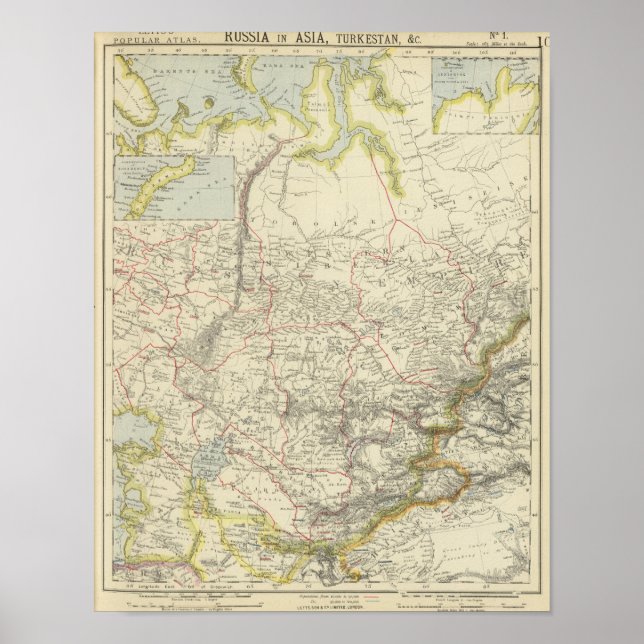 Russland in Asien Poster (Vorne)