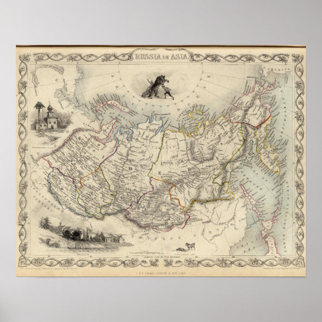 Russland in Asien Poster (Vorne)