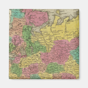 Russland in Europa 2 Magnet
