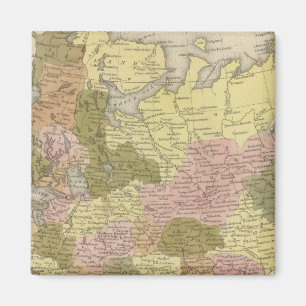 Russland in Europa 3 Magnet