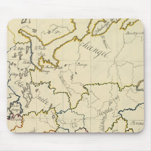 Russland in Europa 3 Mousepad (Vorne)