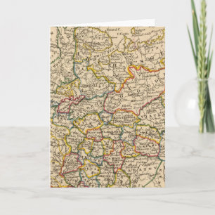 Russland in Europa Feiertagskarte