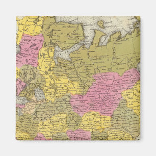 Russland in Europa Magnet