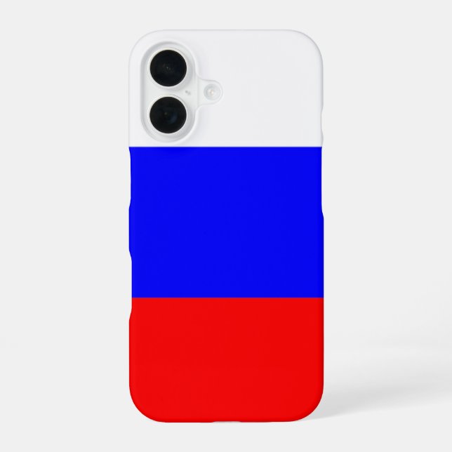Russland iPhone 16 Hülle (Rückseite)