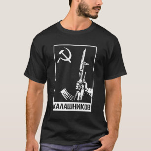 Russland Kalaschnikov Rifle Moskauer Ussr T-Shirt