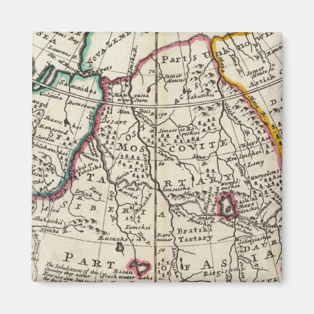 Russland, Kasachstan, Asien Magnet (Vorne)