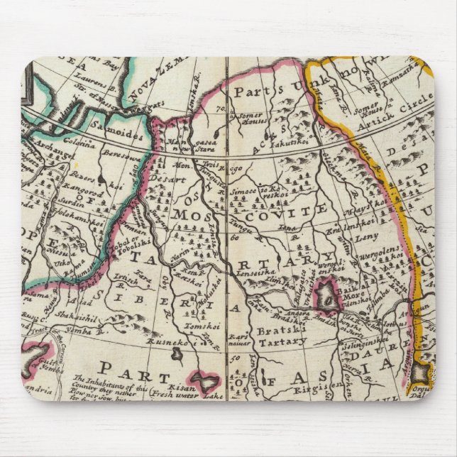 Russland, Kasachstan, Asien Mousepad (Vorne)