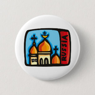 Russland-Knopf Button