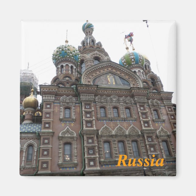 Russland Kühlschrankmagnet Magnet (Vorne)