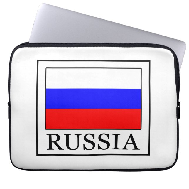 Russland Laptopschutzhülle (Vorderseite)