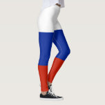 Russland-Leggings Leggings<br><div class="desc">Russische Flagge auf stilvollen Leggings.
Mehr Entwürfe im Speicher.</div>