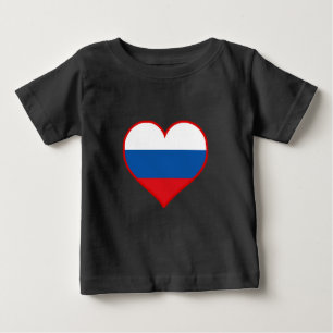Russland Liebe Baby T-shirt