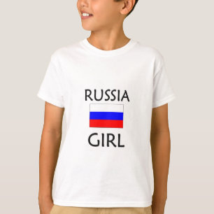 RUSSLAND-MÄDCHEN T-Shirt